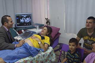 Ecografía detalle Fetal